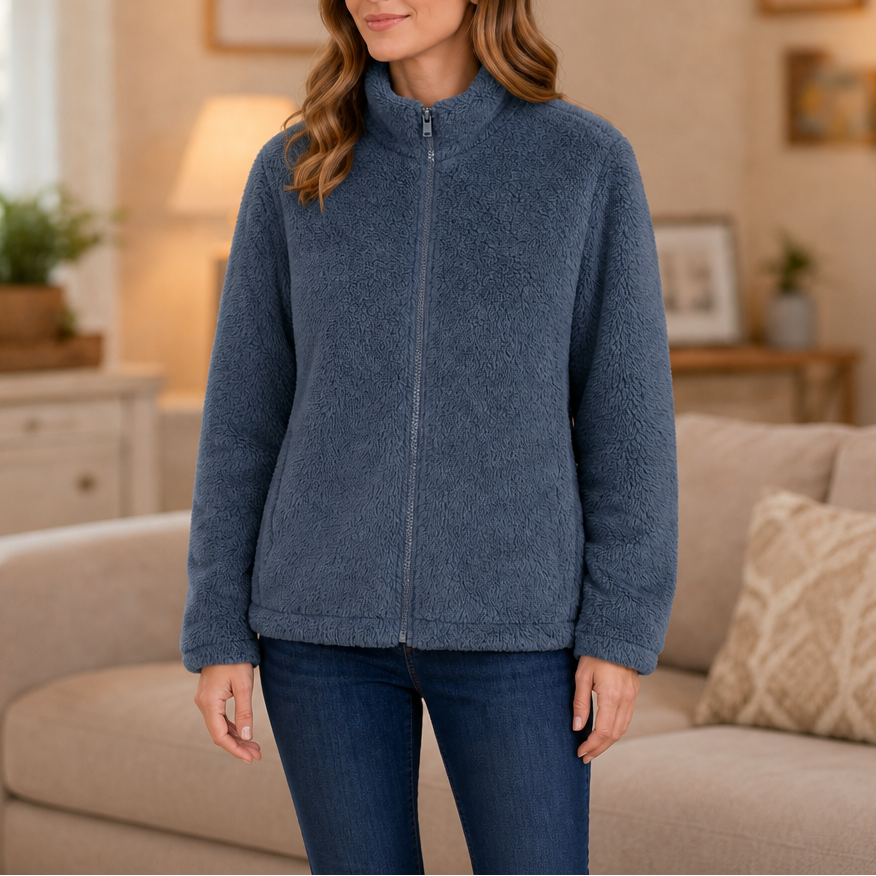 Velora | Fleecejacke mit Stehkragen – Warm und Bequem für Frauen