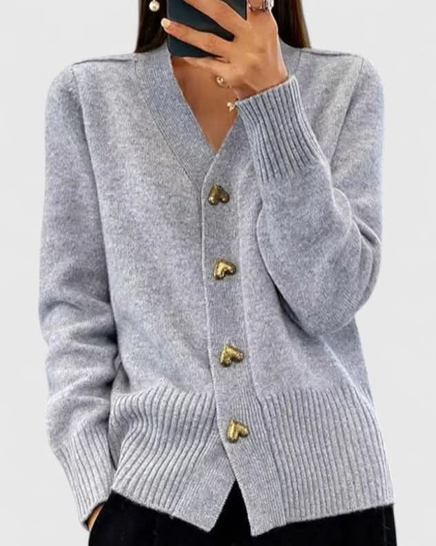 Bella | Knit Cardigan – Elegant Layer für Frauen
