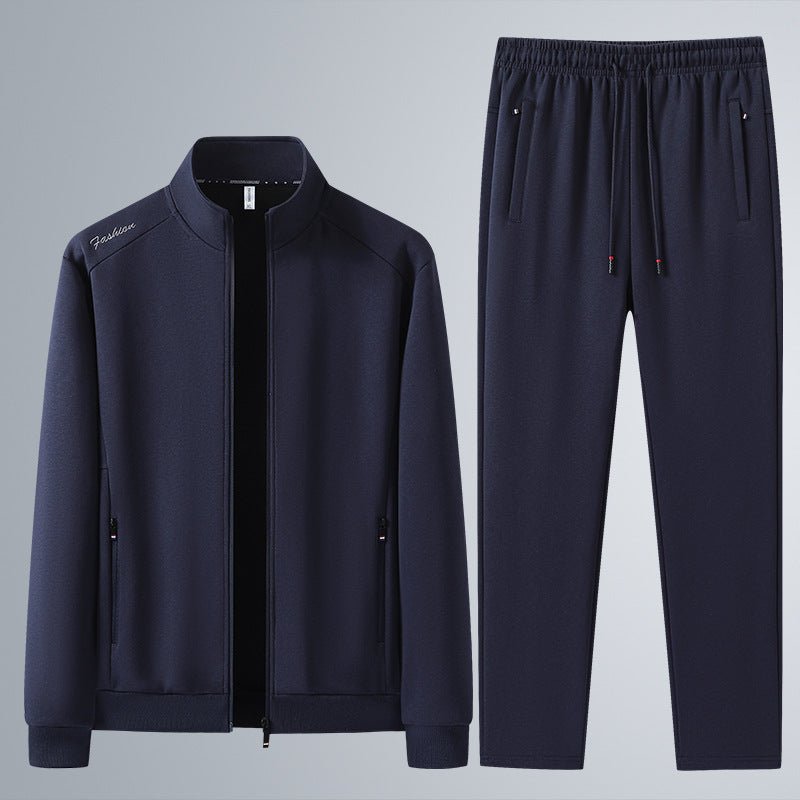 Fashion | Herren Sportanzug mit Stehkragen und Reißverschluss