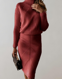 Zara | Stilvolles und warmes Damen-Strick Zweiteiler Set