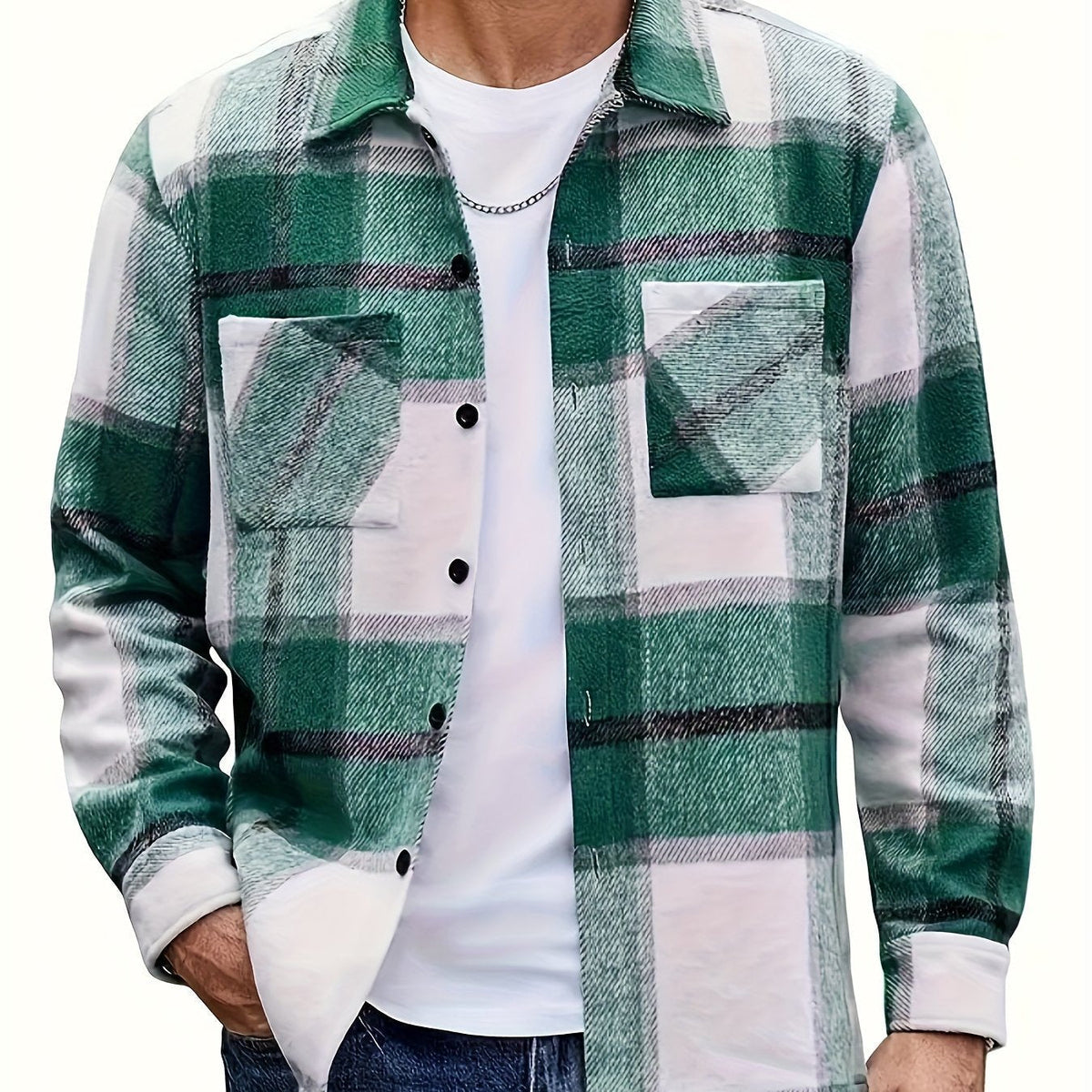 Corbin | Check Overshirt – Rugged Layering Style for Men