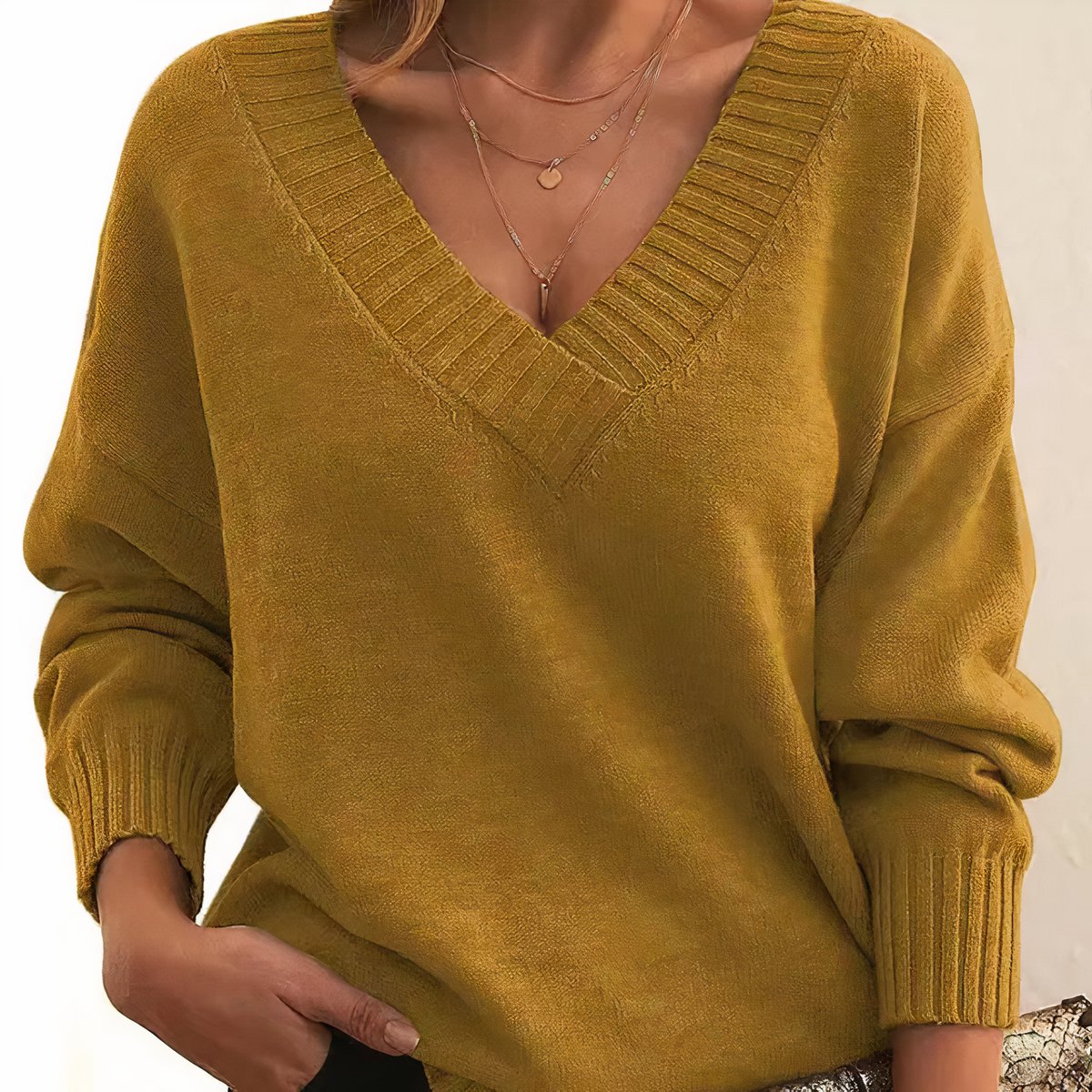 Elise | Eleganter Und Weicher Damen Kaschmir Strickpullover