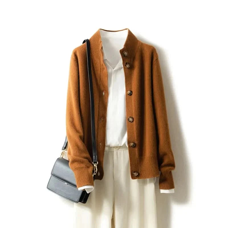 Arlina | Merino Cardigan – Elegante Layering-Option für Damen