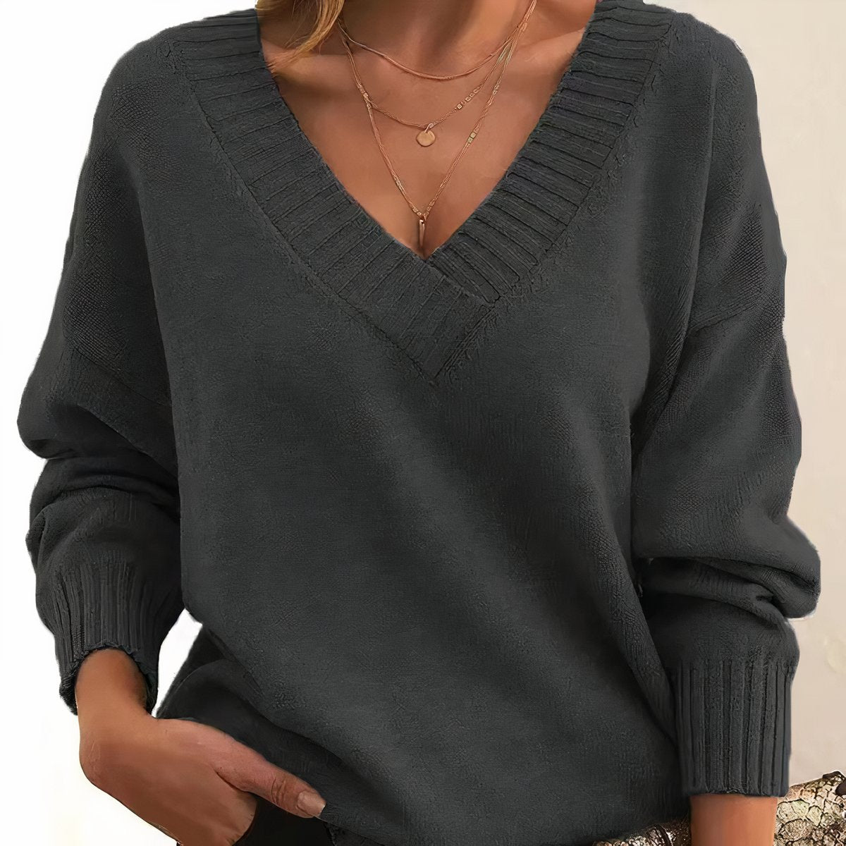 Elise | Eleganter Und Weicher Damen Kaschmir Strickpullover