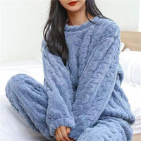 Lina | Warmer und Kuscheliger Fleece Pyjama Set