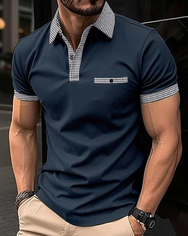 Easton | Polo Shirt – Klassisches Karomuster für Männer