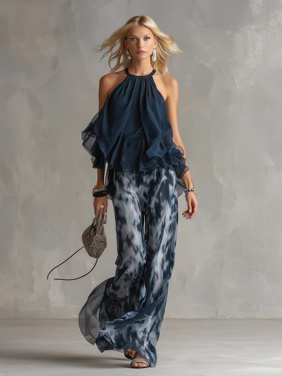 Annika | Zweiteiler Set – Elegante Weite für Damen