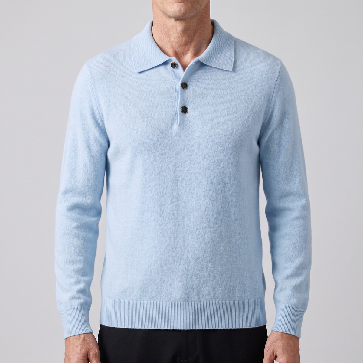 BELFORD | Cashmere Polo – Klassische Schnittführung für Männer
