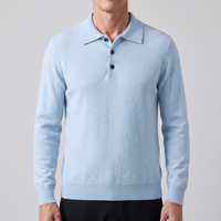 Henrik | Leichtes und klassisches Kaschmir Poloshirt