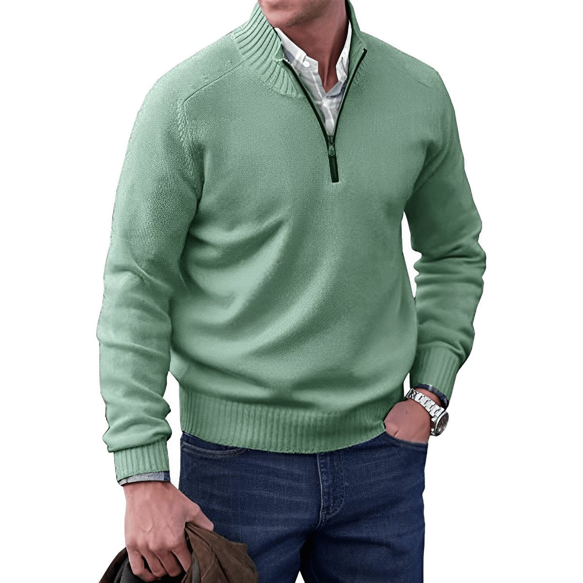 Jonas | Bequemer und stilvoller Herren Strickpullover