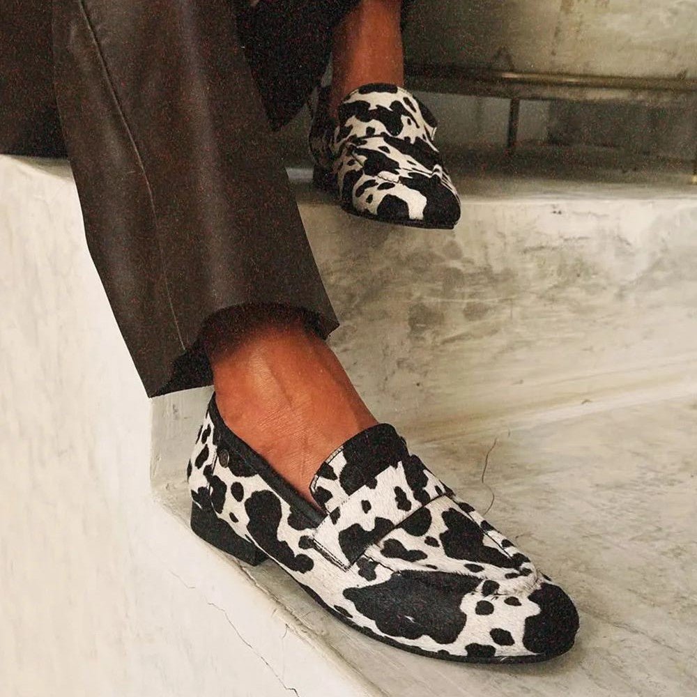 Hadley | Loafers mit Animal Print – Eleganter Stil für Frauen