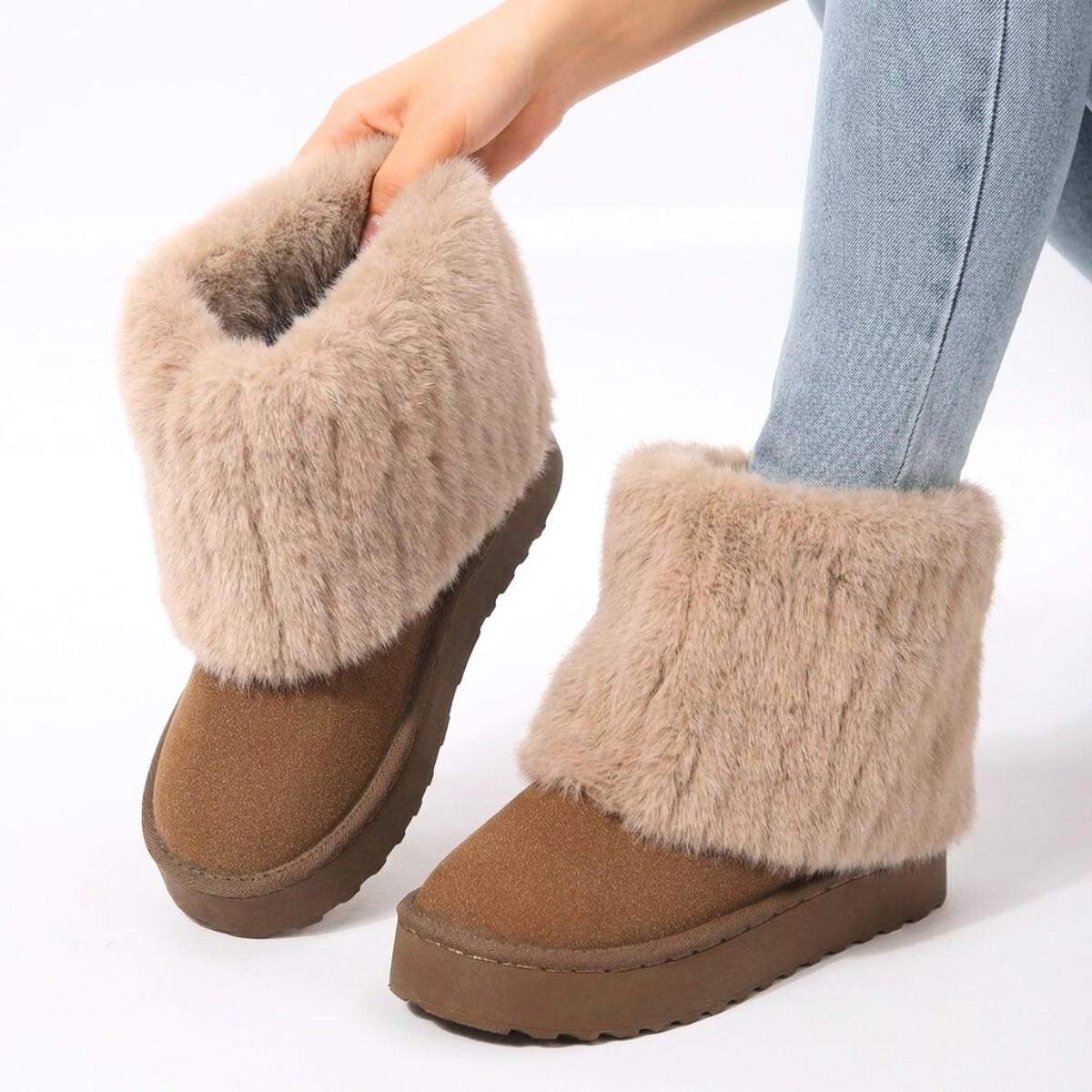 Furry | Fur Boots – Cozy Comfort for Women