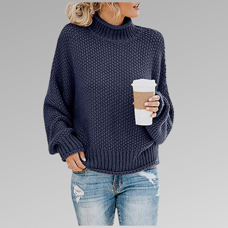 Leonie | Bequemer und lässiger Damen Strickpullover
