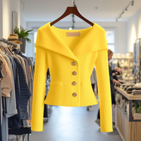 Sophia | Moderne und Vielseitige Damen Strick Strickjacke