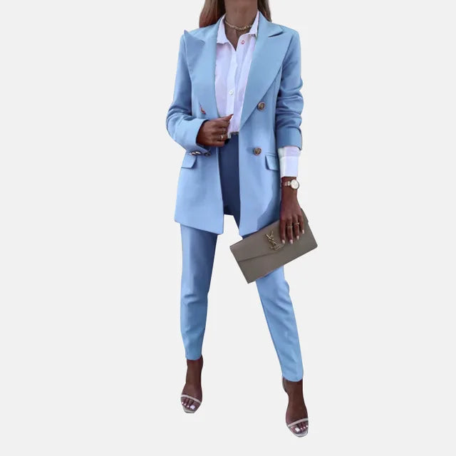 Franziska | Elegantes und modernes Blazer Zweiteiler Set