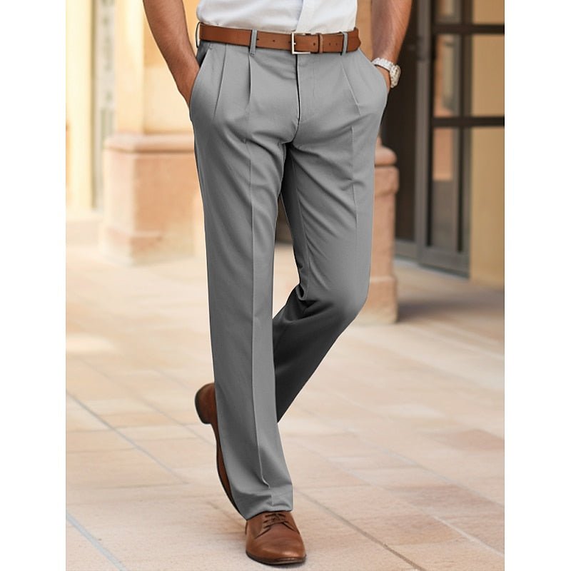 Chester | Tailored Straight-Leg Trousers for Men