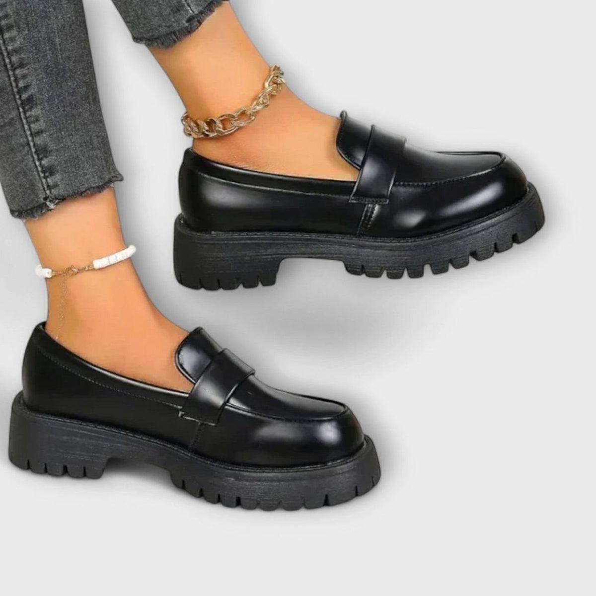 Greta | Plateau-Loafer mit orthopädischer Sohle – Chunky Look für Damen