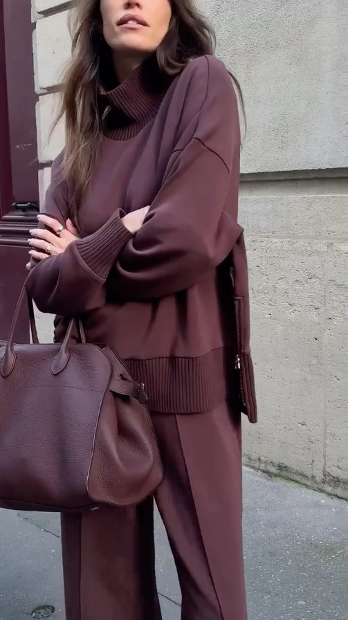 Mila | Bequemes und schickes Co-Ord Zweiteiler Set