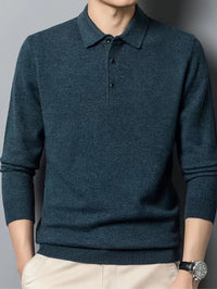 Elias | Stilvolles und vielseitiges Herren Langarm-Poloshirt