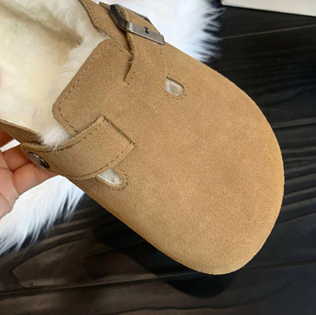 Juliane | Bequeme Clogs – Flauschig und Stützend für jeden Tag