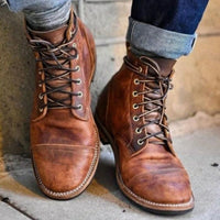 Felix | Trendige und bequeme Zehenkappe Herrenstiefel