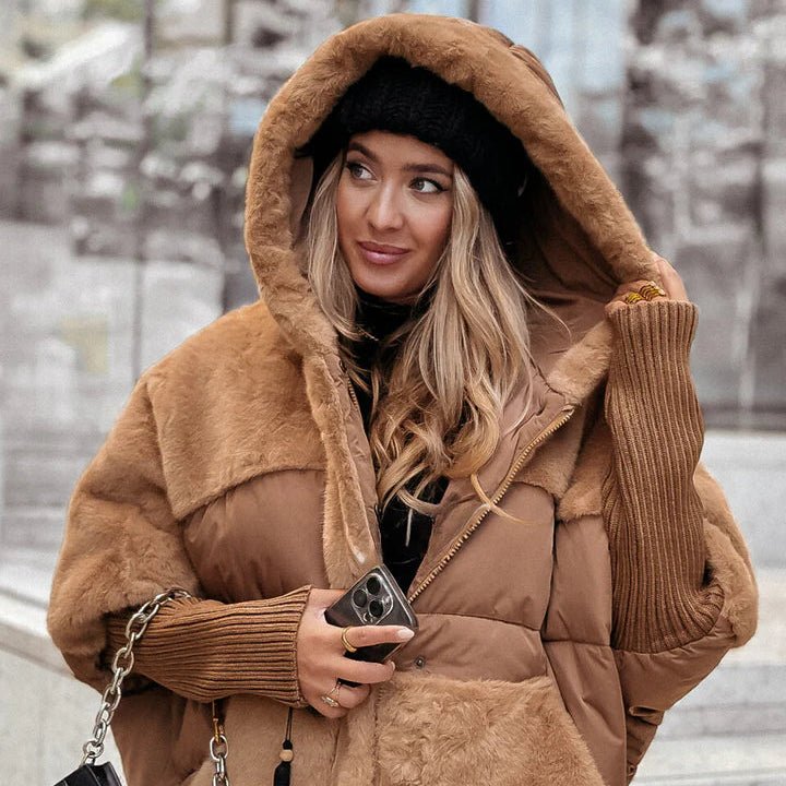 Cozevia | Gequiltede Hooded Jacket – Oversized Fit voor Dames