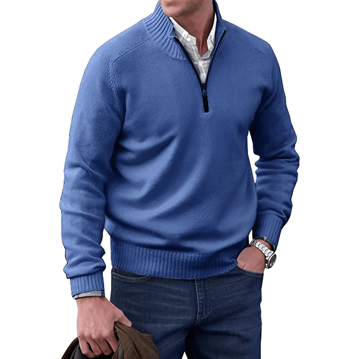 Jonas | Bequemer und stilvoller Herren Strickpullover