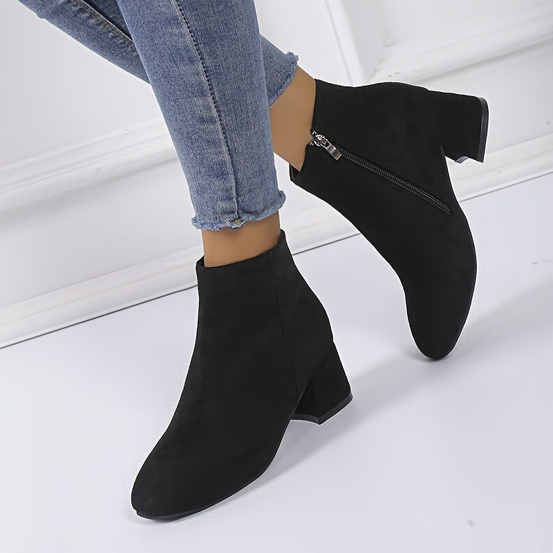 Emilia | Vielseitige Chelsea Stiefeletten mit niedrigem Absatz