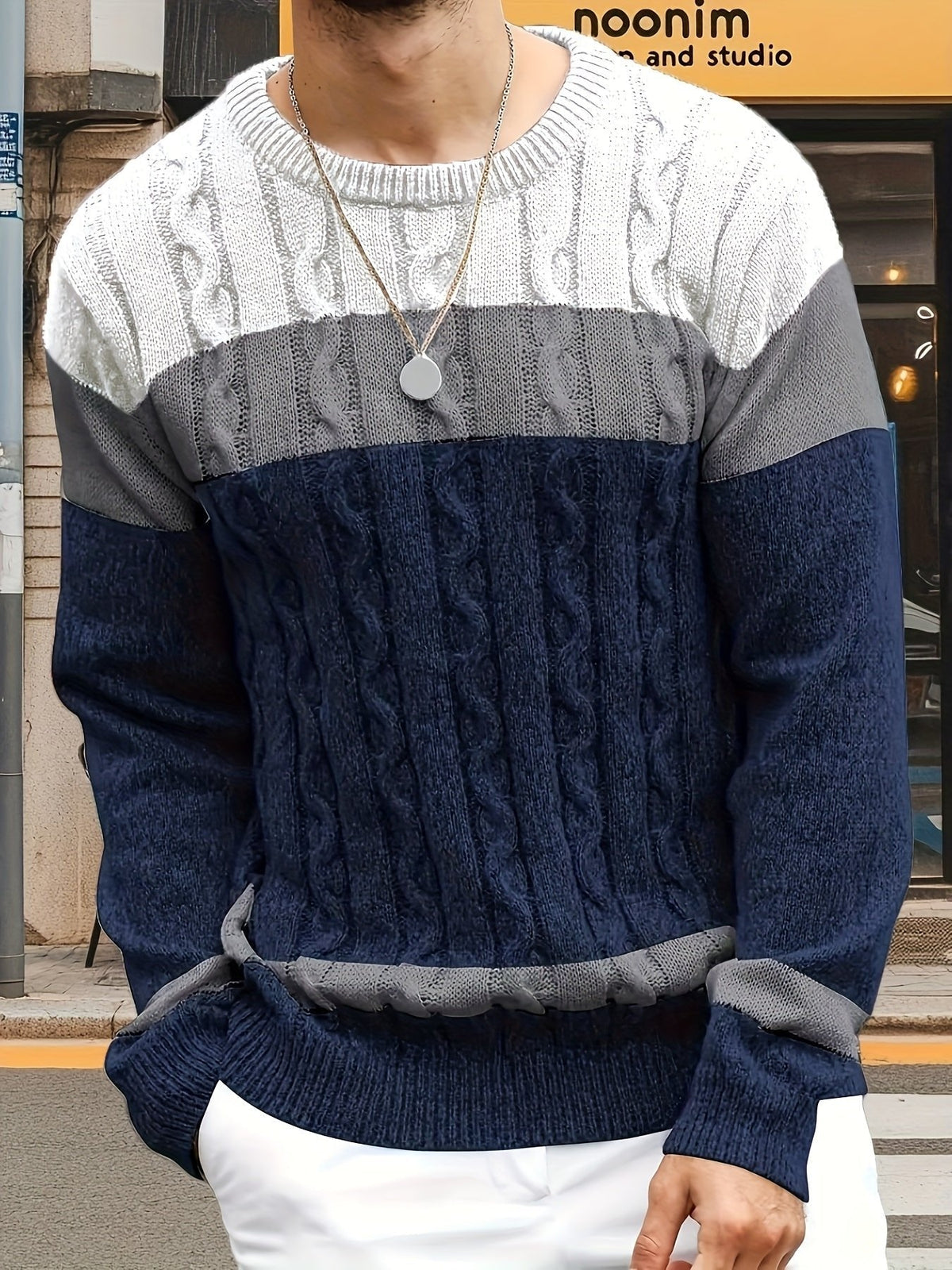 Mason | Cable-Knit Pullover for Effortless Everyday Style