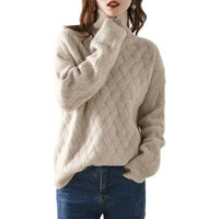 Mandy | Weicher und luxuriöser Cashmere Rollkragenpullover