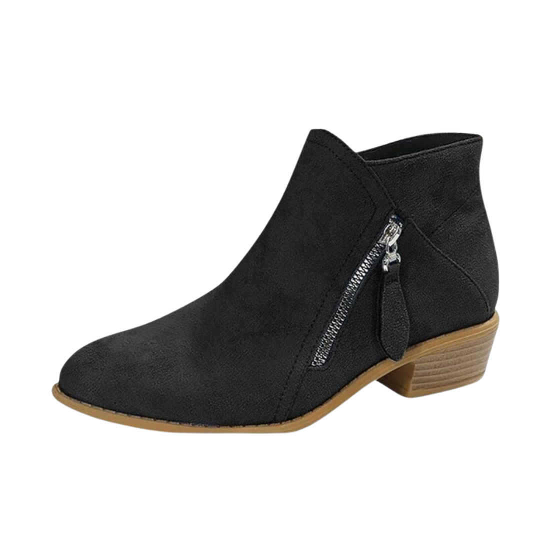 Franziska | Vielseitige Stiefeletten mit Quasten Reißverschluss