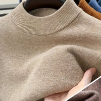 Felix | Eleganter und Moderner Herren Mock-Neck Strickpullover