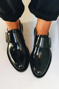 Mila | Zeitlose und Elegante Damen Loafern Mit Riemen Detail