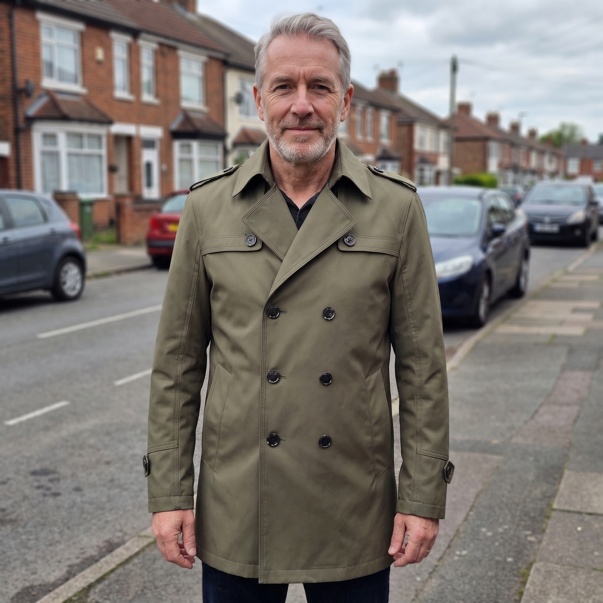 MONTFORD | Trench Coat mit abnehmbarem Innenfutter