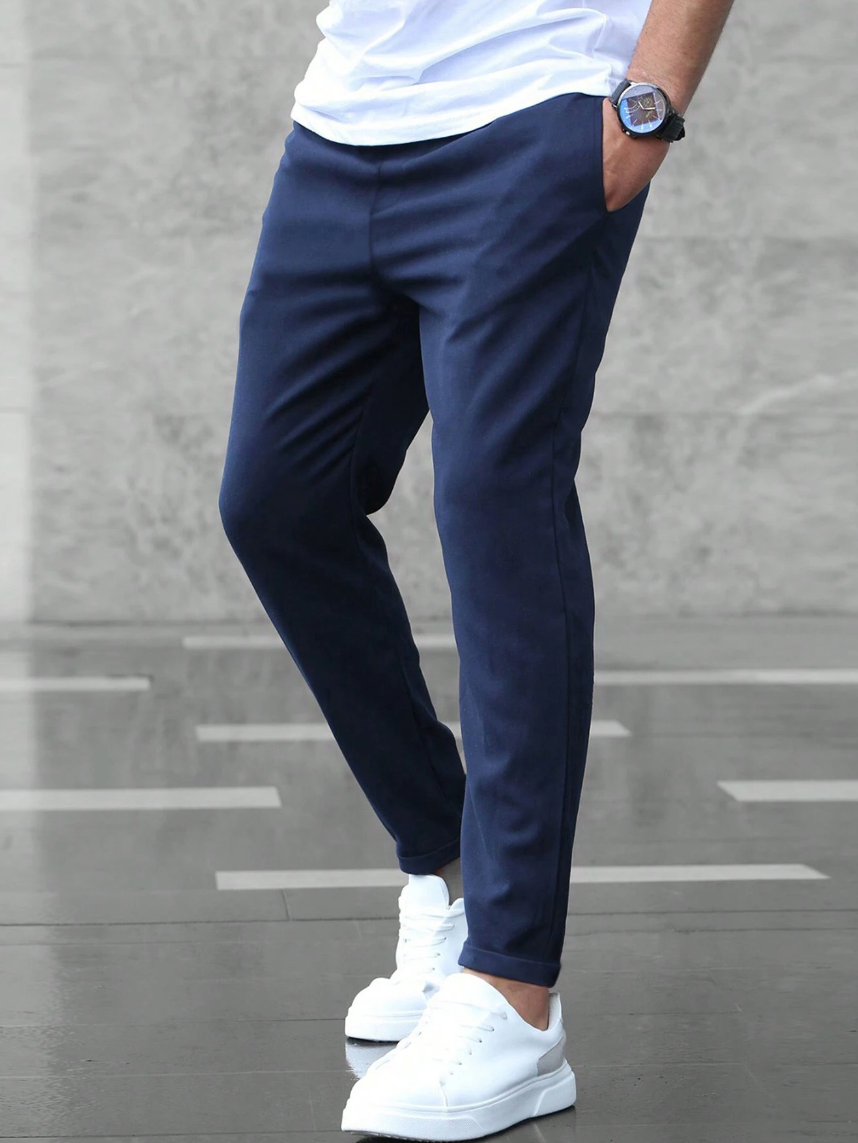 Liam | Stretch Pants – Bequemer Fit für Vielseitigen Stil