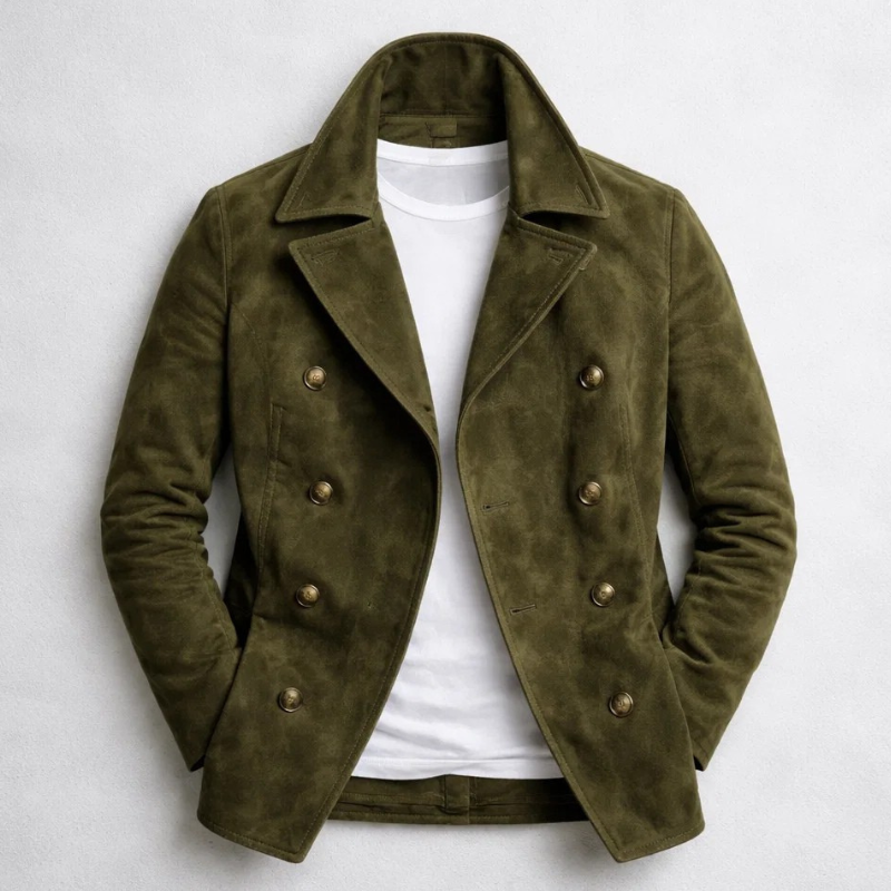ASHFORD | Naval Coat – Eleganter Doppelreihiger Stil für Herren