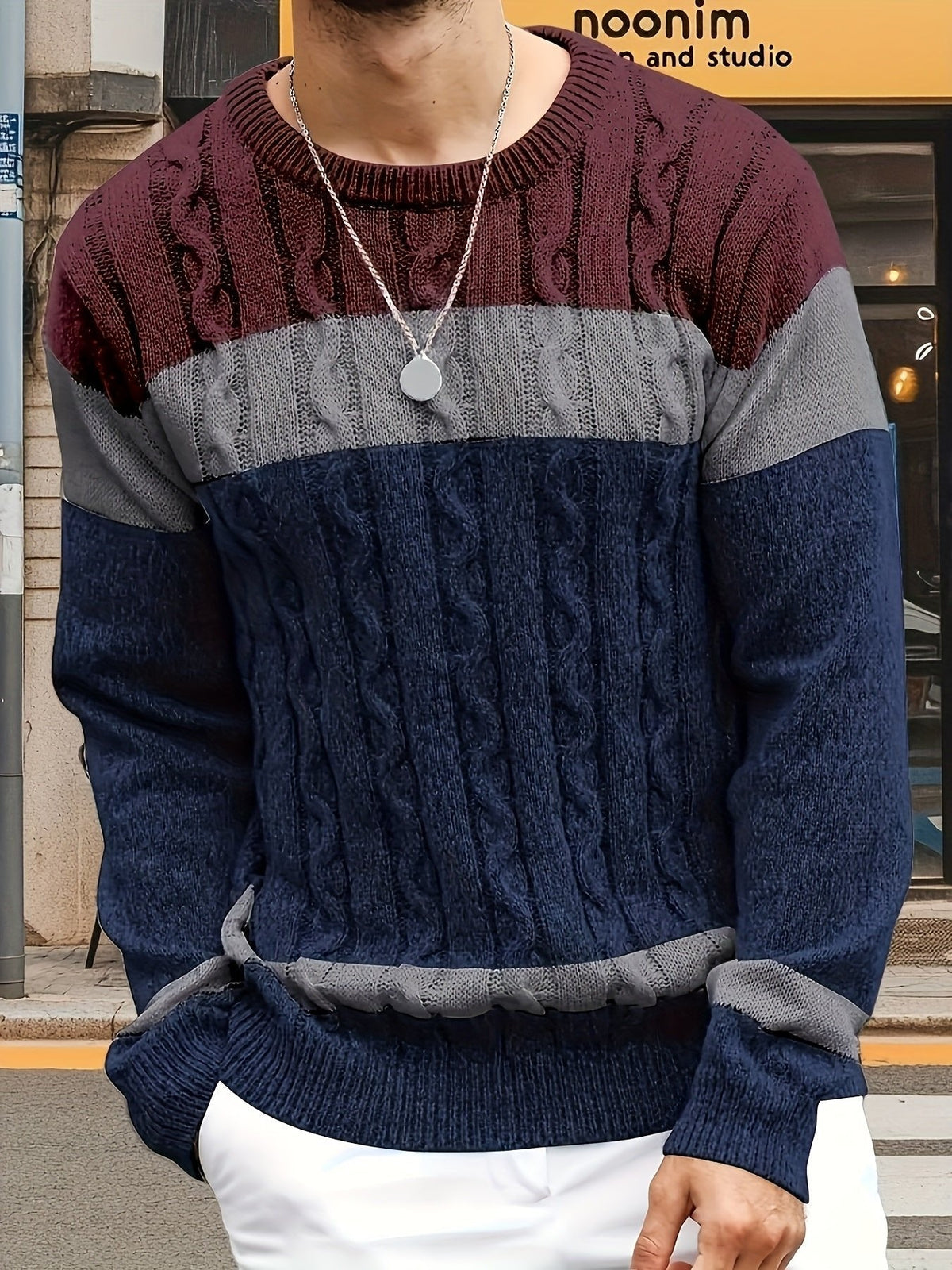 Mason | Cable-Knit Pullover for Effortless Everyday Style