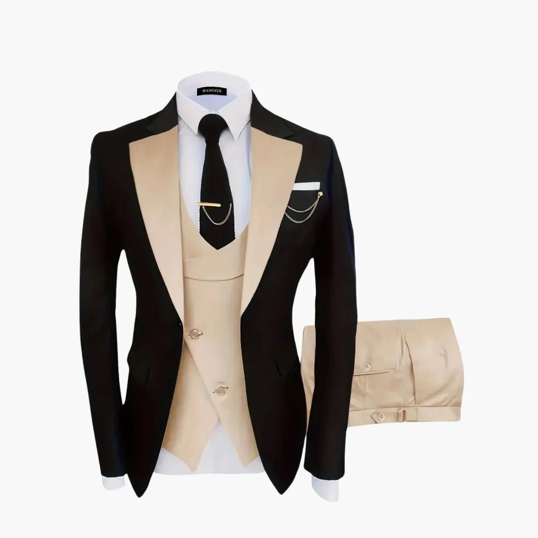 Noble | Men's 3-Piece Wedding Suit – Elegant Style for Festive Occasions