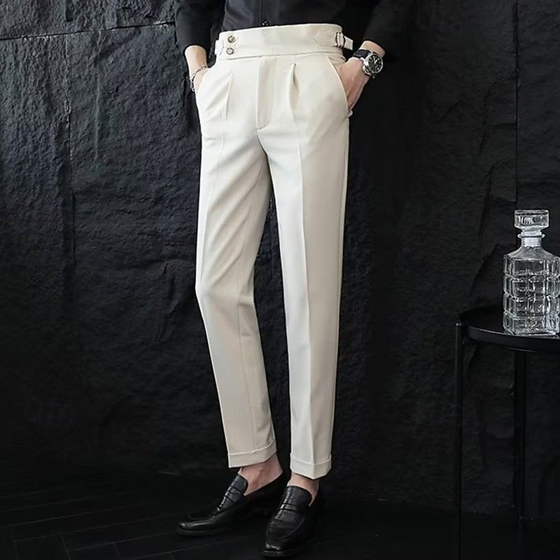 Quentin | Tailored Straight-Leg Trousers for Men