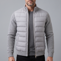 Daniel | Stilvolle und bequeme Fleece Pufferjacke