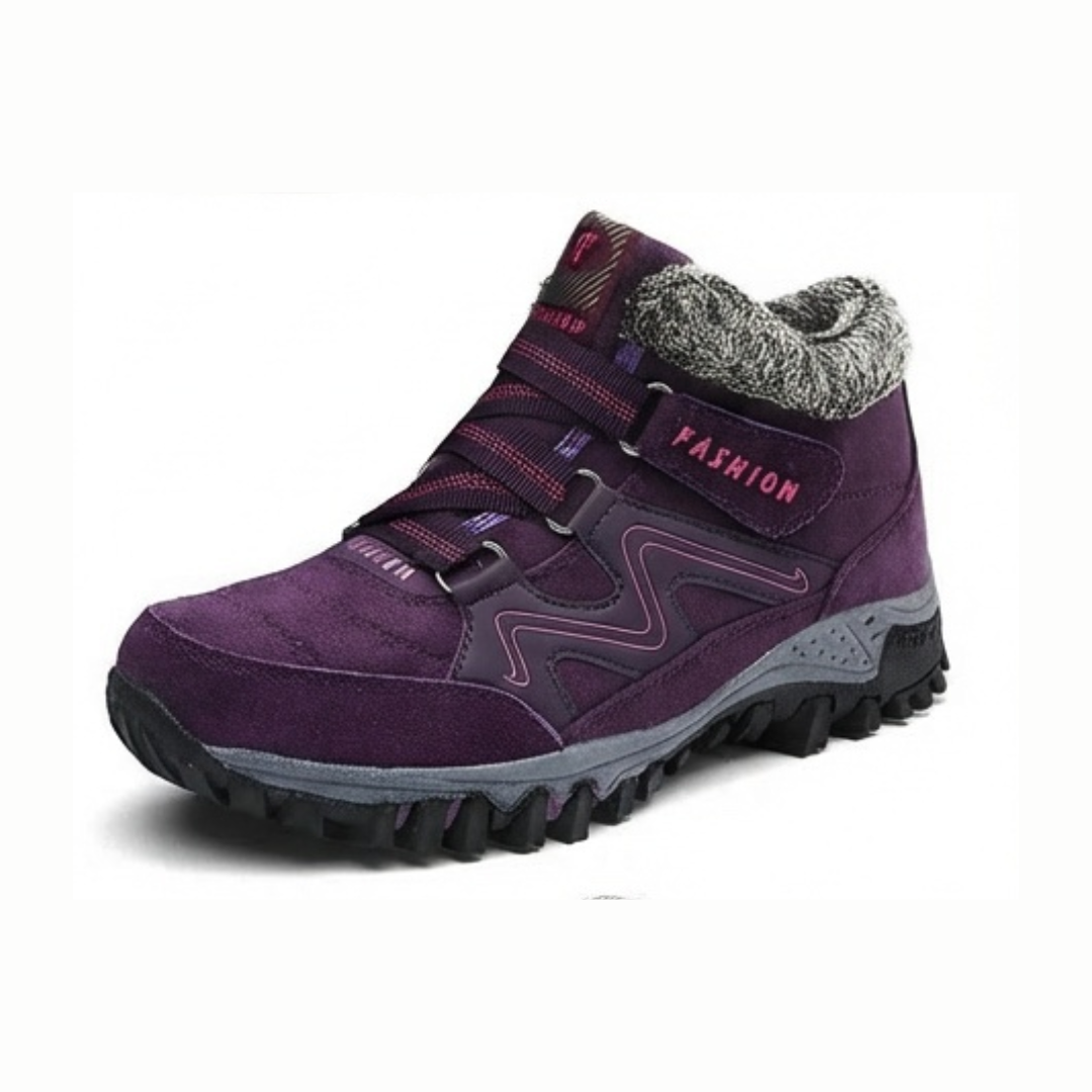 Snowstep | Winter Ankle Boots für Frauen mit Lammfellfutter