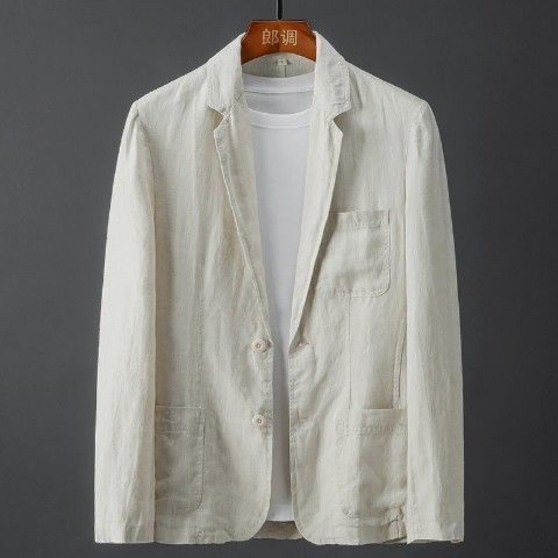 Matthias | Leichter und eleganter Herren Leinen Blazer