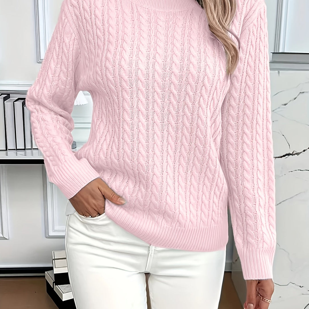 Lena | Moderner Und Weicher High-Low Strickpullover