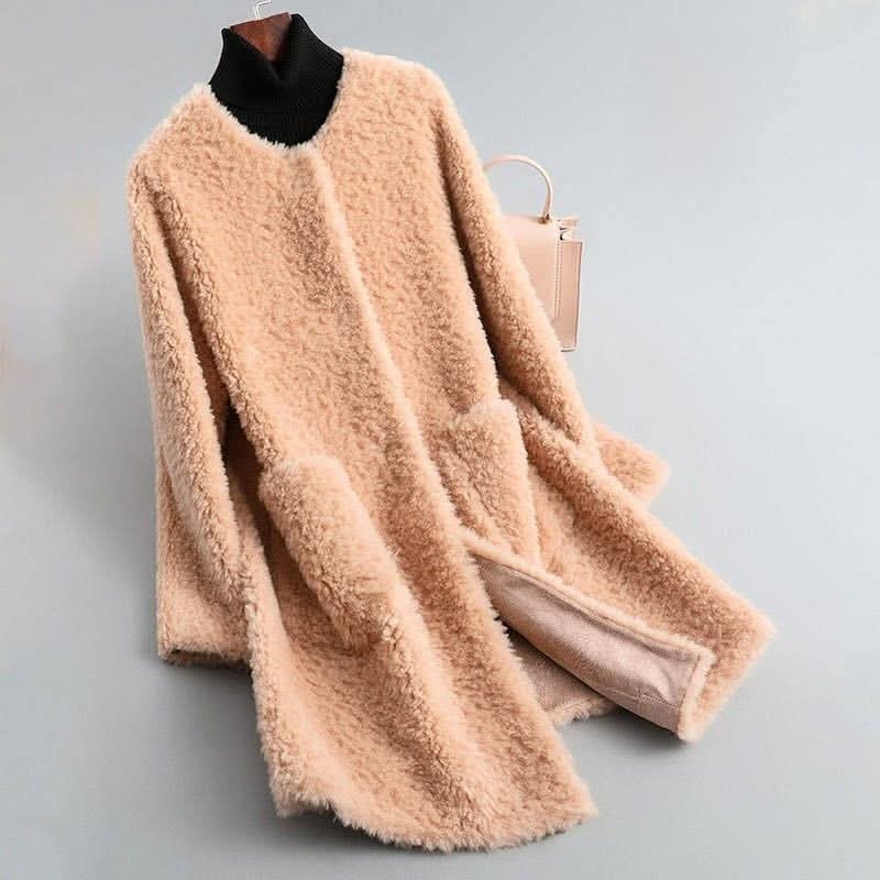 Hollmere | Shearling Coat – Luxuriöse und Elegante Silhouette