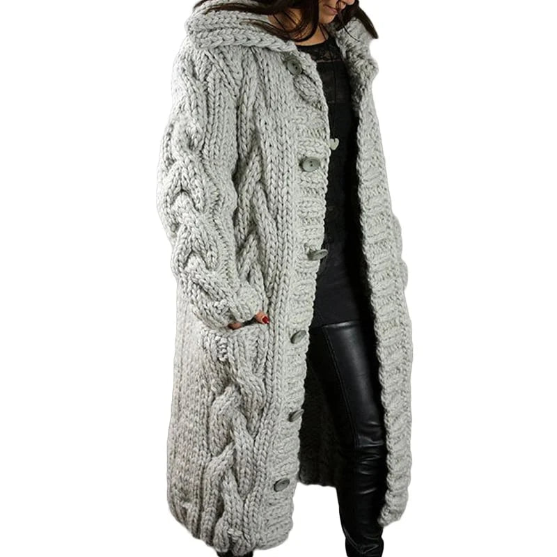 Katharina | Bequemer und Stilvoller Strick Strickjacke