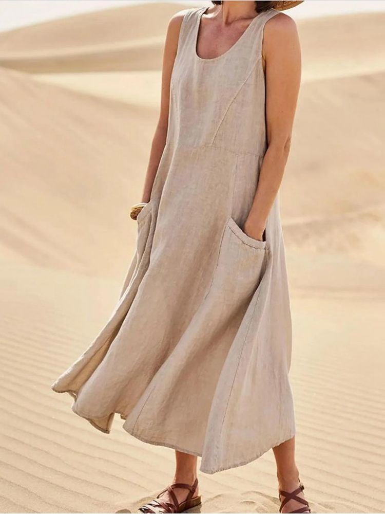 Angelika | Elegantes und luftiges Sommer Maxikleid