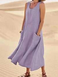 Angelika | Elegantes und luftiges Sommer Maxikleid