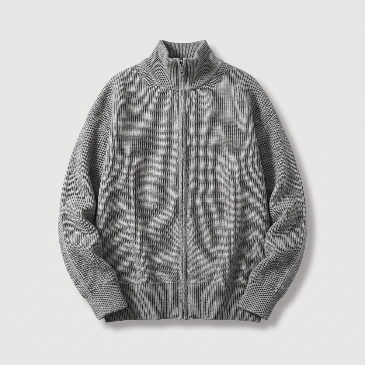 Hollis | Zip Cardigan – Smart-Casual Style für Männer