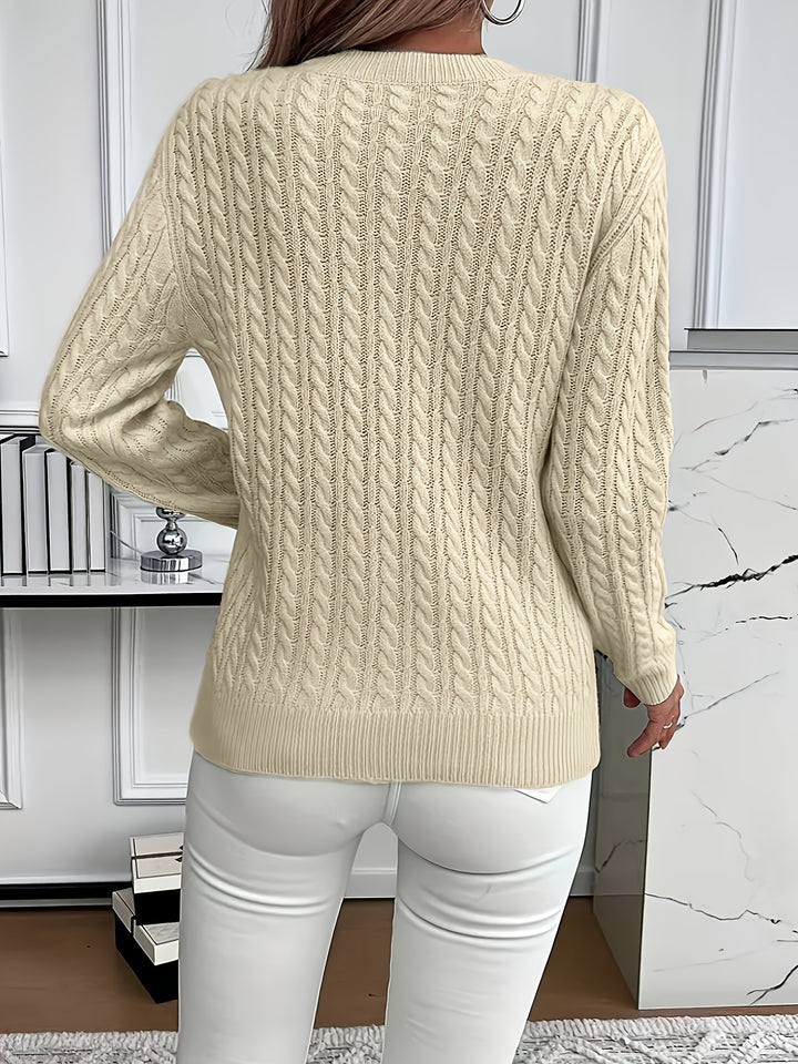 Lena | Moderner Und Weicher High-Low Strickpullover