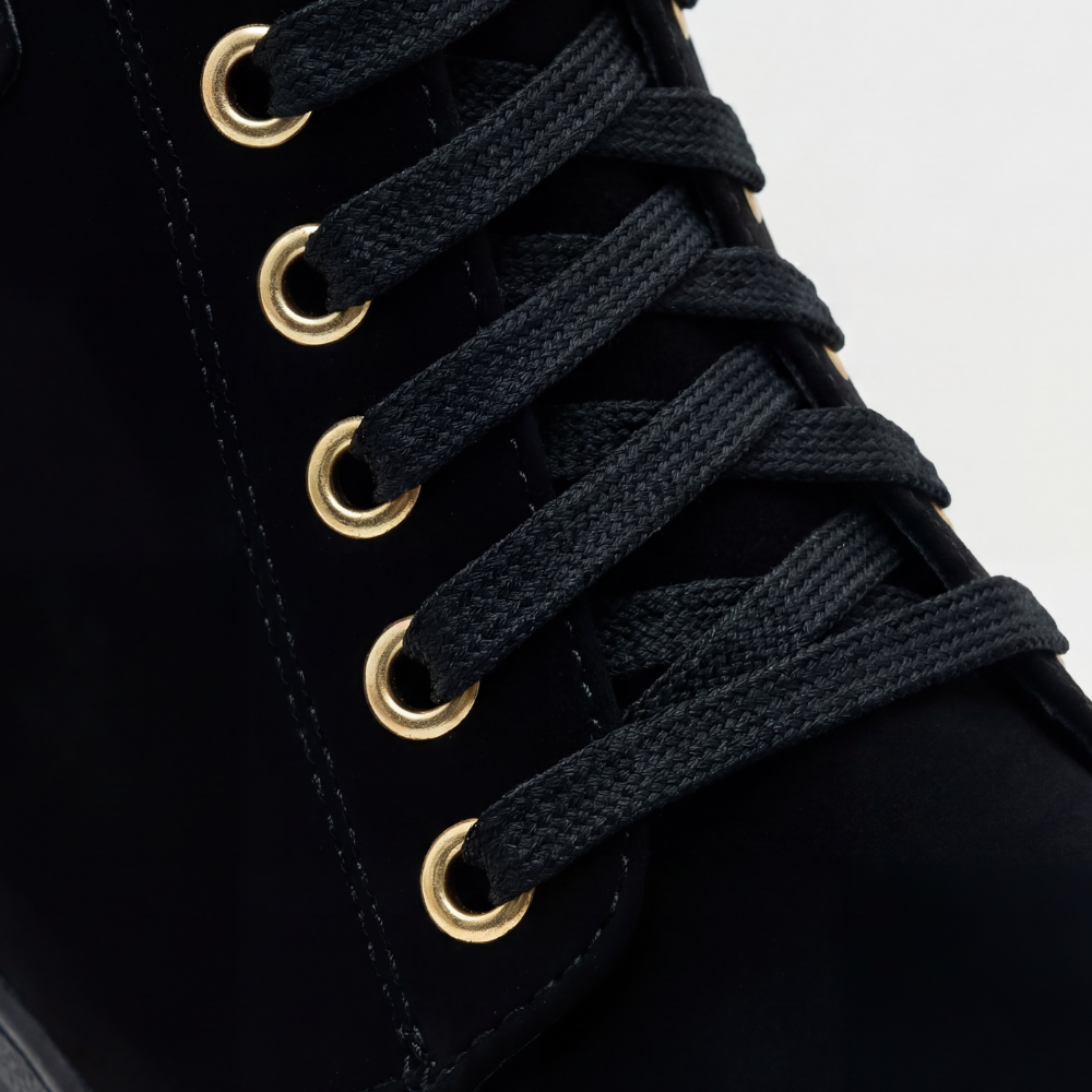 Strovia | Chunky Heel Ankle Boots – Stilvolle Stiefel mit Kunstfellfutter
